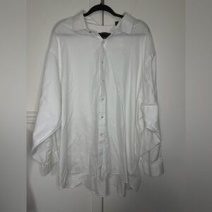 Sean John Off-White Tailored Fit Shirt Big size 20